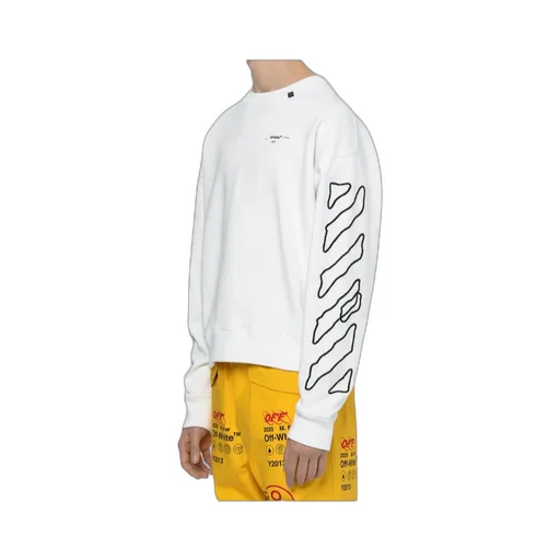 Twisted Line Arrow Pullover Hoodie