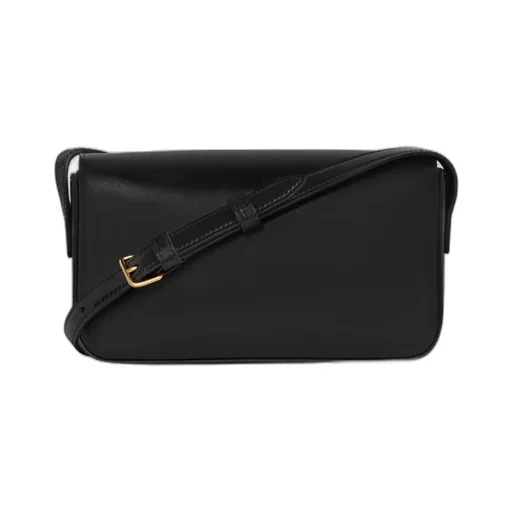 Triomphe Shoulder Bag In Shiny Calfskin