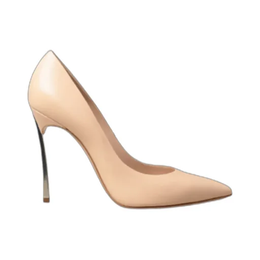 Sculpted-Heel Pointed Pumps