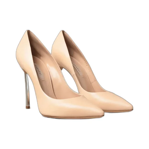 Sculpted-Heel Pointed Pumps