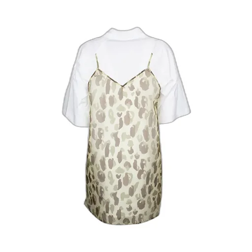 Leopard-Print T-Shirt Dress