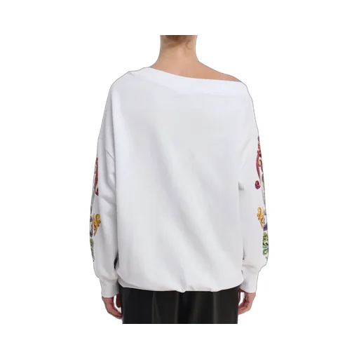 Printed Detail Hoodie