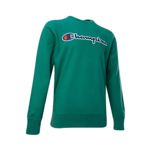 Logo Embroidered Round Neck Sweater