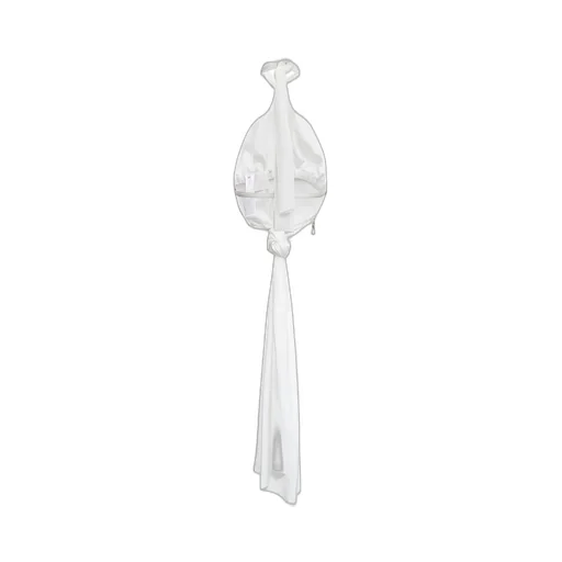 Halterneck Draped Knot Blouse