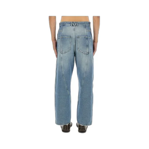 Moschino Panelled Distressed Jeans