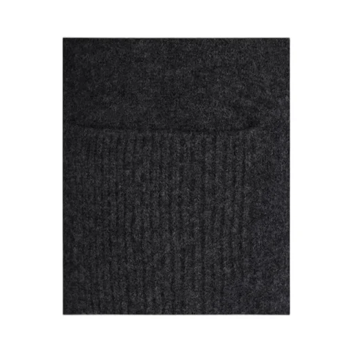 Yohji Yamamoto High Neck Ribbed Jumper