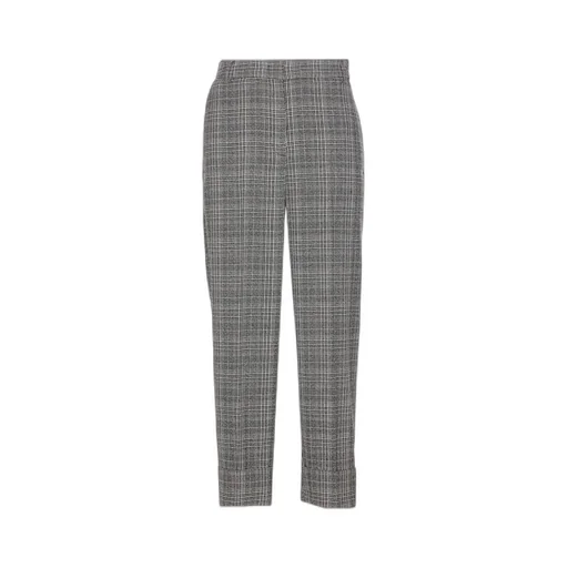 Liu Jo Glen Plaid Trousers