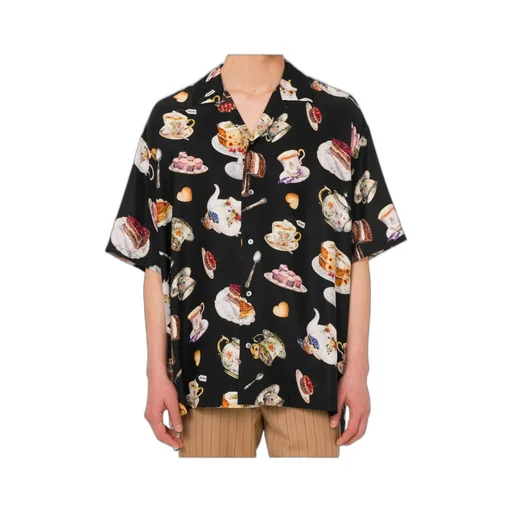 Printed Silk Shirt
