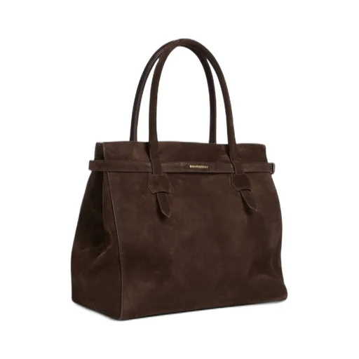 Suede Tote Bag