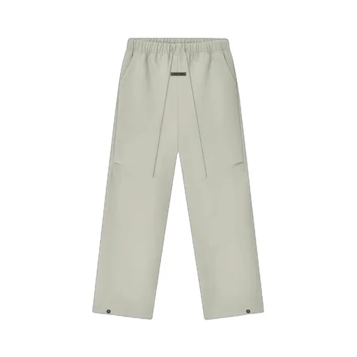 Drawstring Side-Split Trousers