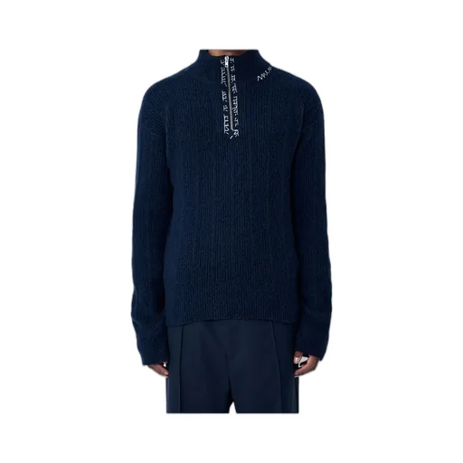 Marni Zipped Neck Jumper