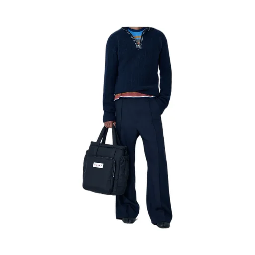 Marni Zipped Neck Jumper