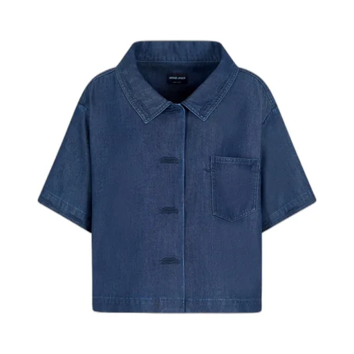 Lyocell Short-Sleeved Shirt