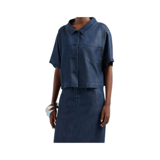 Lyocell Short-Sleeved Shirt