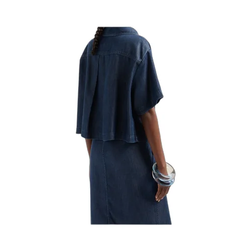 Lyocell Short-Sleeved Shirt