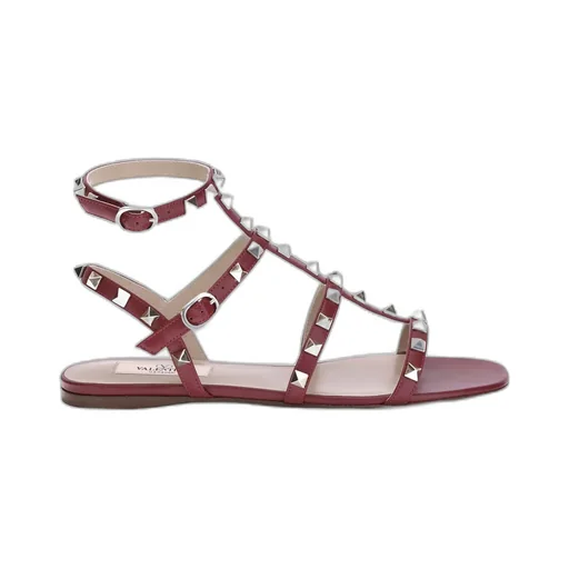 Valentino Garavani Rockstud T-Bar Strap Sandals