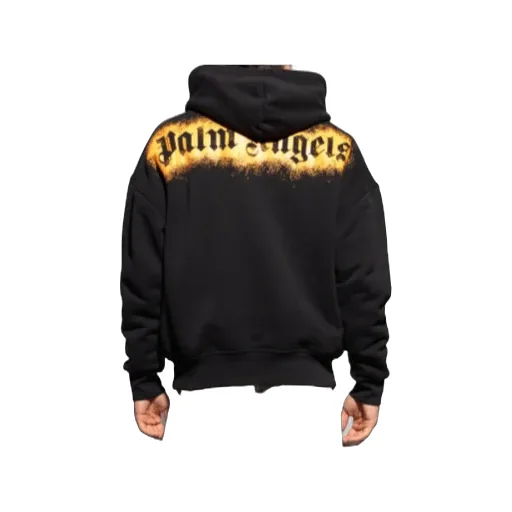 Spray-Effect Hoodie