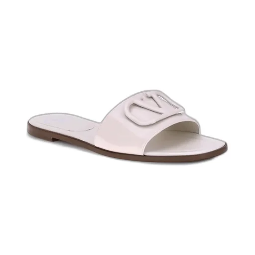Valentino Vlogo Signture Slip-On Sandals