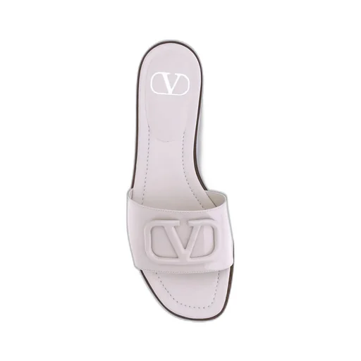 Valentino Vlogo Signture Slip-On Sandals