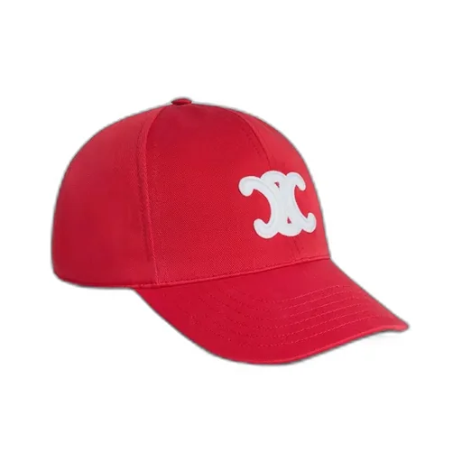 Triomphe Baseball Cap In Cotton Gabardine