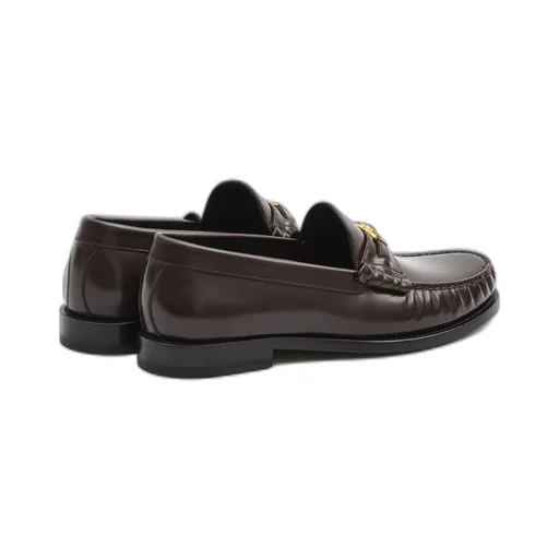 Celine Luco Loafer In Polished Bullskin