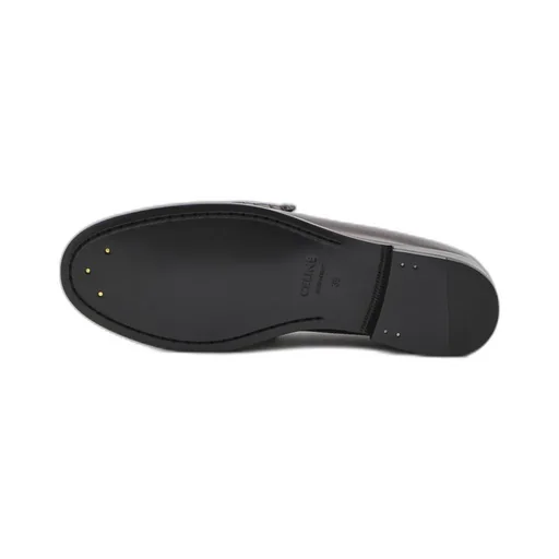 Celine Luco Loafer In Polished Bullskin