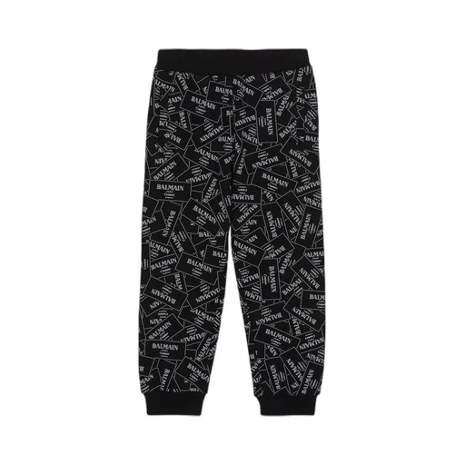 Balmain Kids Couture Track Bottoms