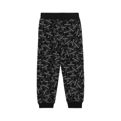 Balmain Kids Couture Track Bottoms