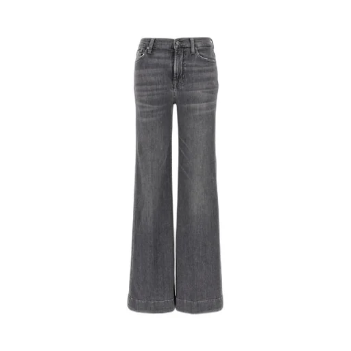 7 For All Mankind Mid-Rise Flared Jeans