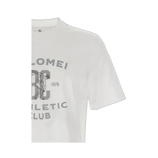 Brunello Cucinelli Graphic Printed Crewneck T-Shirt