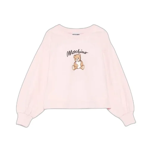 Teddy Bear-Print Sweatshirt