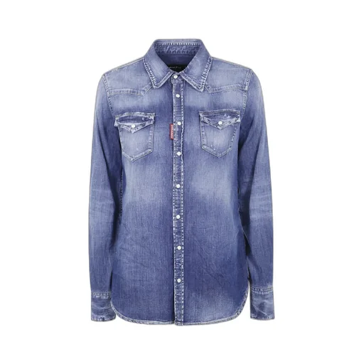 Dsquared2 Long-Sleeved Denim Shirt