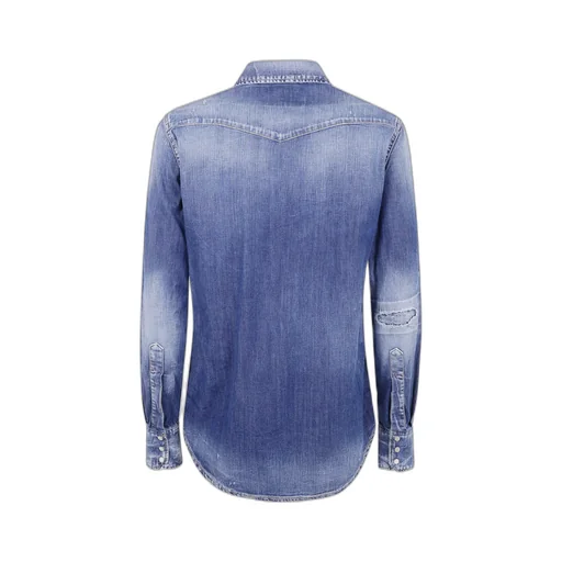 Dsquared2 Long-Sleeved Denim Shirt