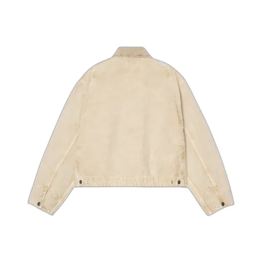 Emery Organic-Cotton Zip-Up Denim Jacket