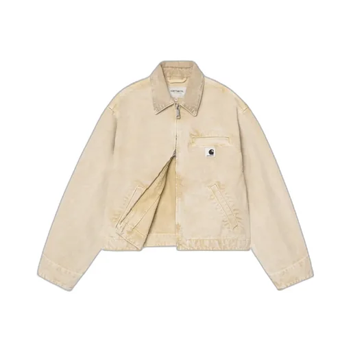 Emery Organic-Cotton Zip-Up Denim Jacket
