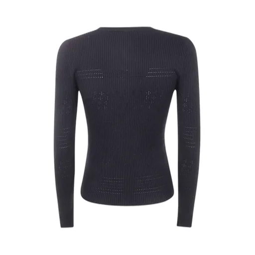 Twinset Perforated Knit Sweater