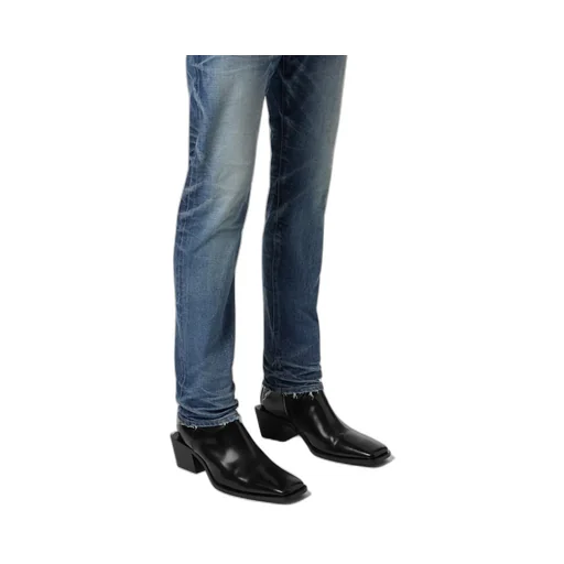 Versace Angelo Block-Heeled Chelsea Boots