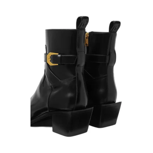 Versace Angelo Block-Heeled Chelsea Boots