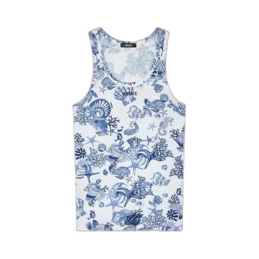 Versace Pattern-Printed Sleeveless Top