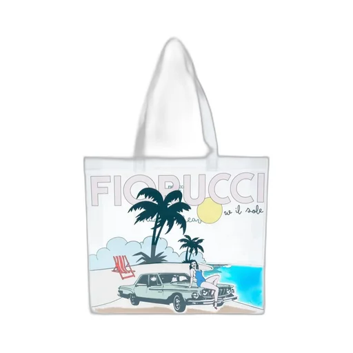 Logo Print Tote Bag