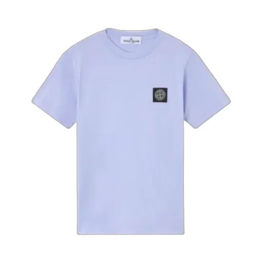 Stone Island Junior Compass Patch Short Sleeved T-Shirt