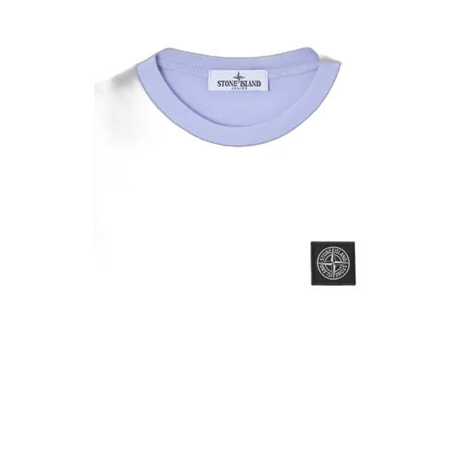 Stone Island Junior Compass Patch Short Sleeved T-Shirt