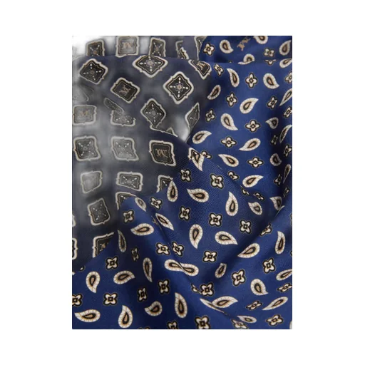 Printed Silk Oversized Scarf
