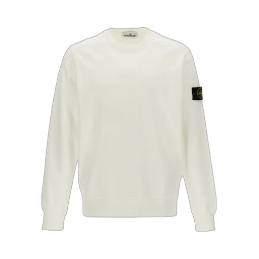 Stone Island Logo Patch Crewneck Sweatshirt