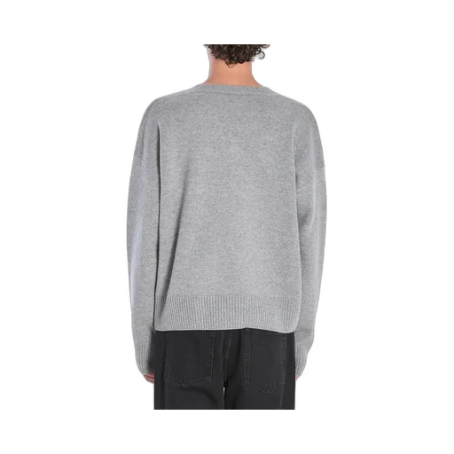 Ami Paris V-Neck Knitted Jumper
