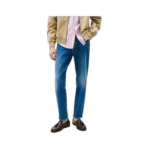 Faded Tapered Jeans