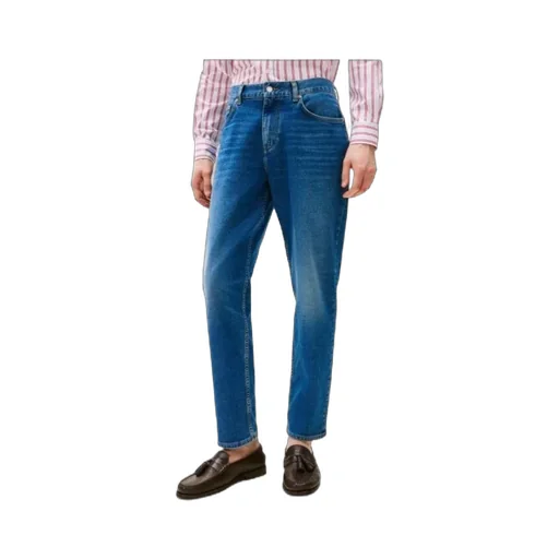 Faded Tapered Jeans