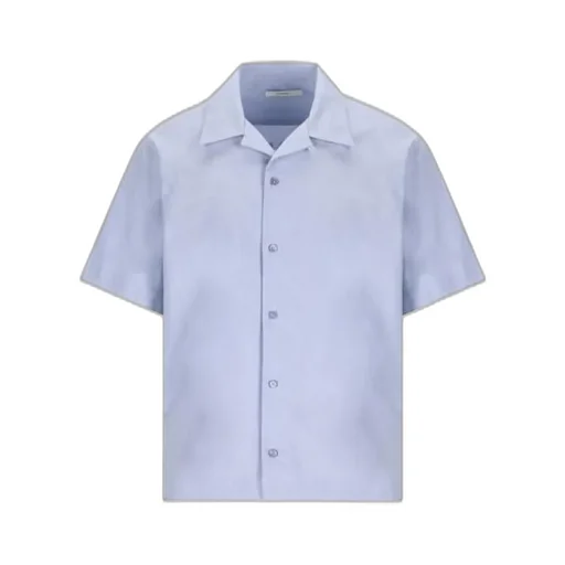 Givenchy Paris Logo Zigzag Stitching Short-Sleeved Shirt