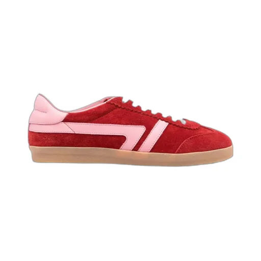 Suede Panelled Sneakers