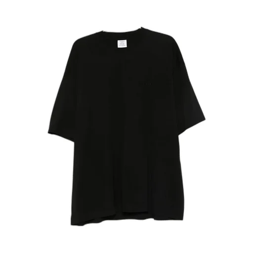 Vetements Logo Embroidered Crewneck T-Shirt